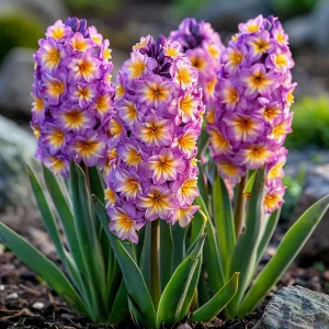 Гиацинт Пинк Перпл купить по цене от 2099р. в интернет-магазине «Посадика» с доставкой почтой в в Солигаличе и по всей России – [изображение №1].